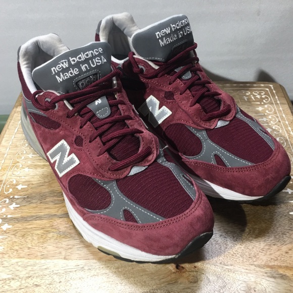burgundy 993 new balance